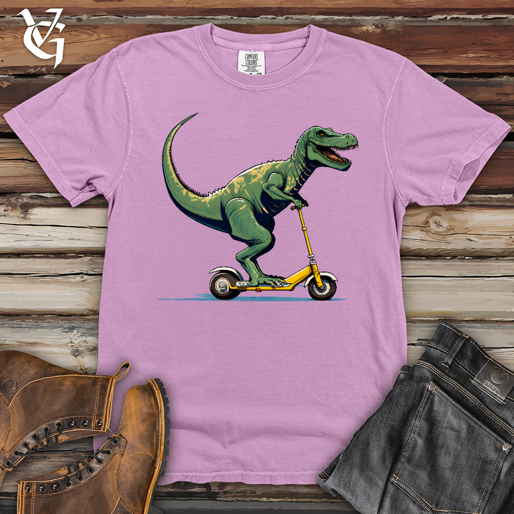 Viking Goods Dino Scoot Heavy Cotton Comfort Colors Tee Orchid / L