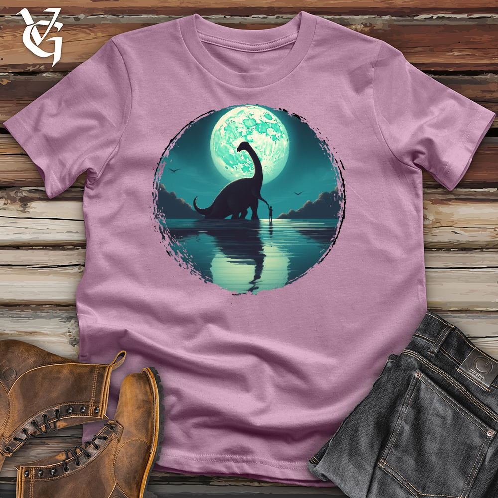 Viking Goods Dino Under The Moon Cotton Tee Orchid / L