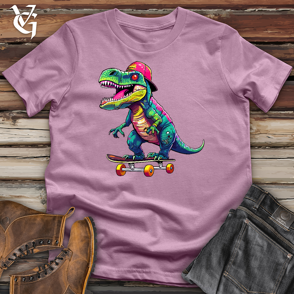 Viking Goods Dinoman Jones Cotton Tee Orchid / L