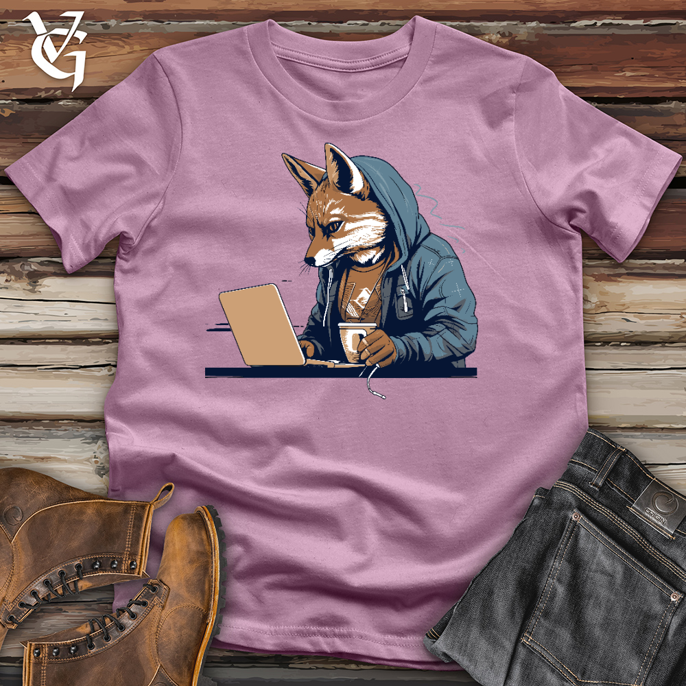 Viking Goods Foxy Tech Sip Cotton Tee Orchid / L