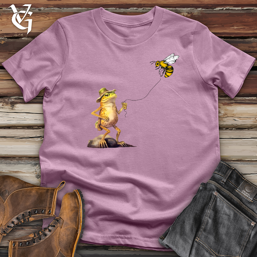 Viking Goods Frog Pet Bee Cotton Tee Orchid / L