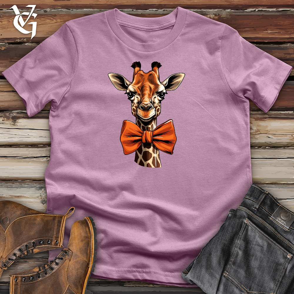 Viking Goods Giraffee Cotton Tee Orchid / L