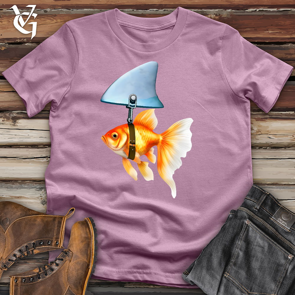 Viking Goods Goldfish Shark Fin Cotton Tee 2 Orchid / L