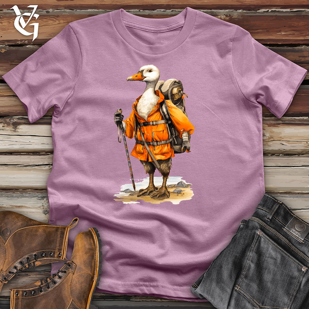 Viking Goods Hiking Goose Cotton Tee Orchid / L