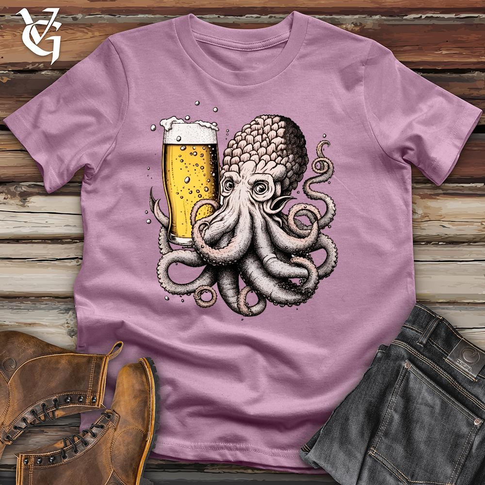 Viking Goods Hoptopus Cotton Tee Orchid / L