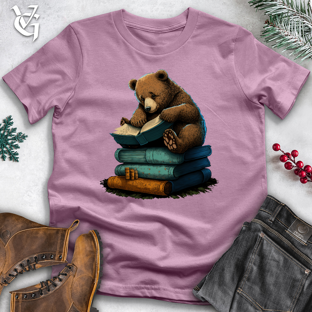 Viking Goods LiBearian Cotton Tee Orchid / L