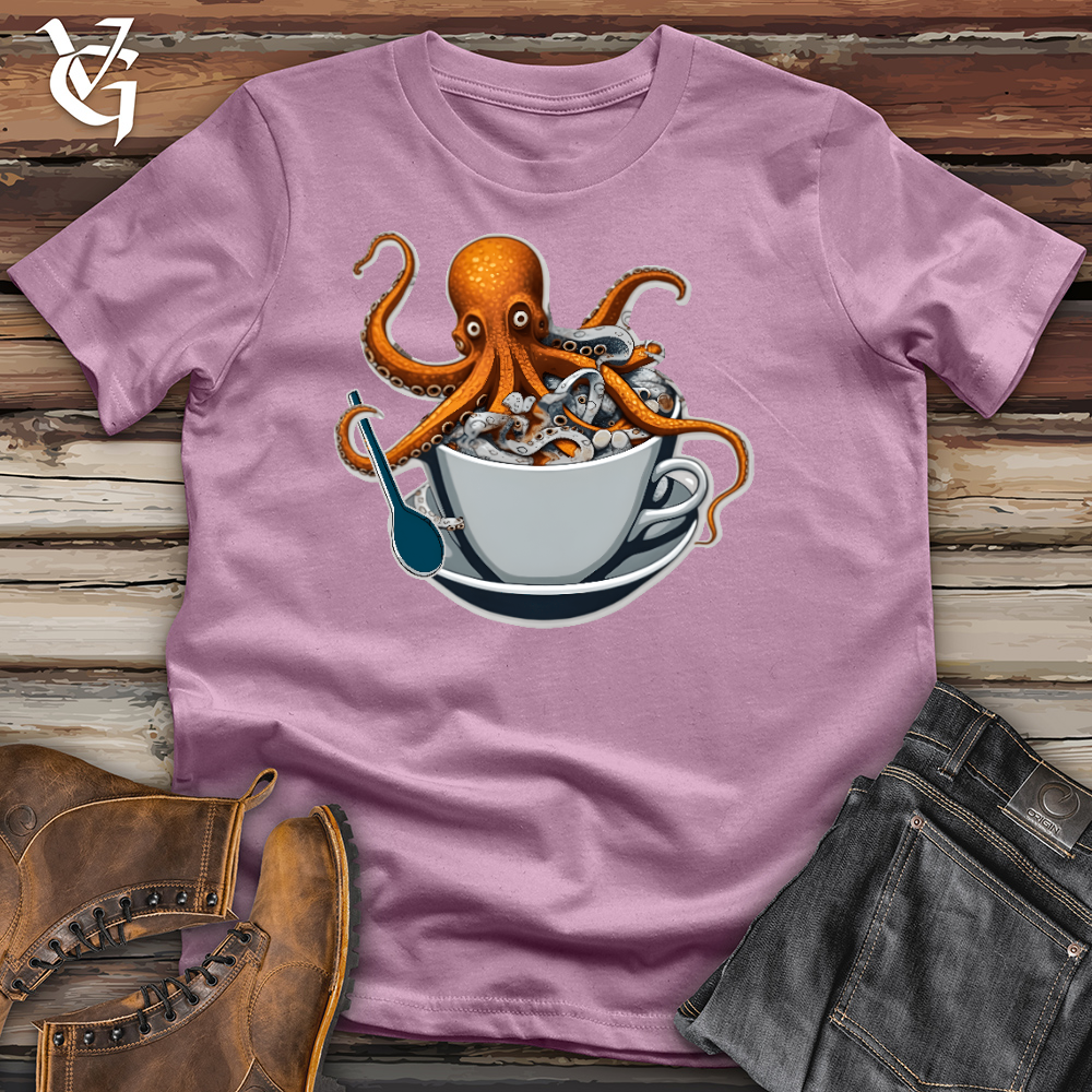 Viking Goods Octo Swirl Cotton Tee Orchid / L