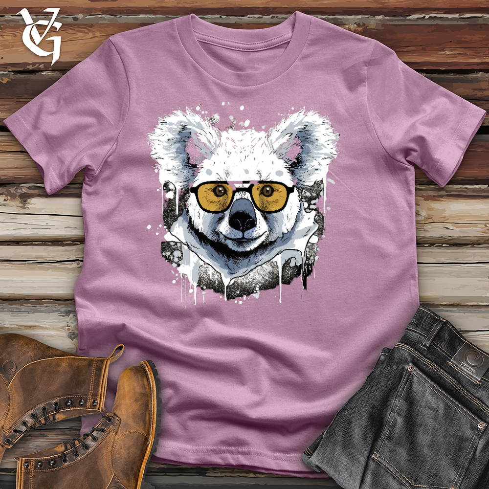 Viking Goods Poised Koala Cotton Tee Orchid / L