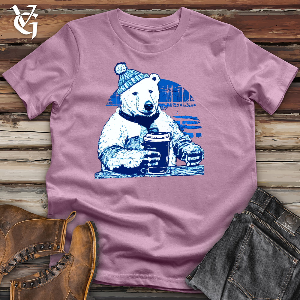 Viking Goods Polar Bear Break Cotton Tee Orchid / L