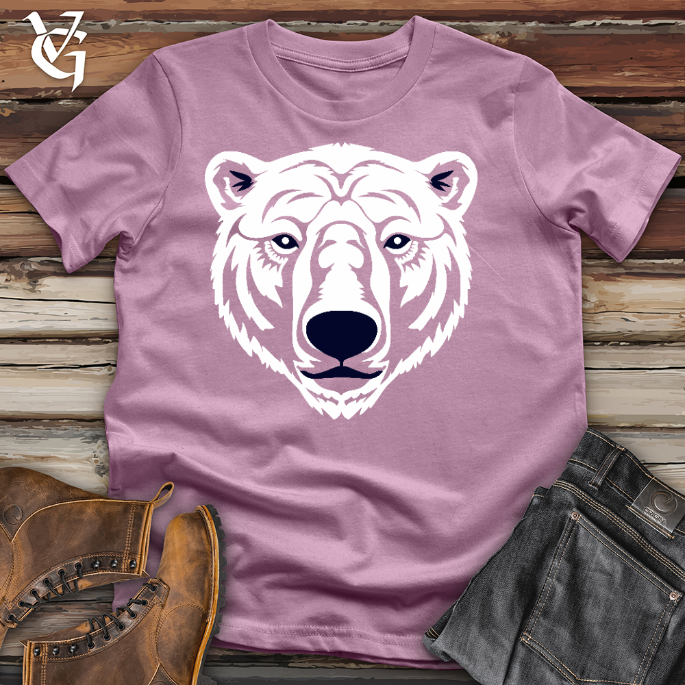 Viking Goods Polar Bear Cotton Tee Orchid / L