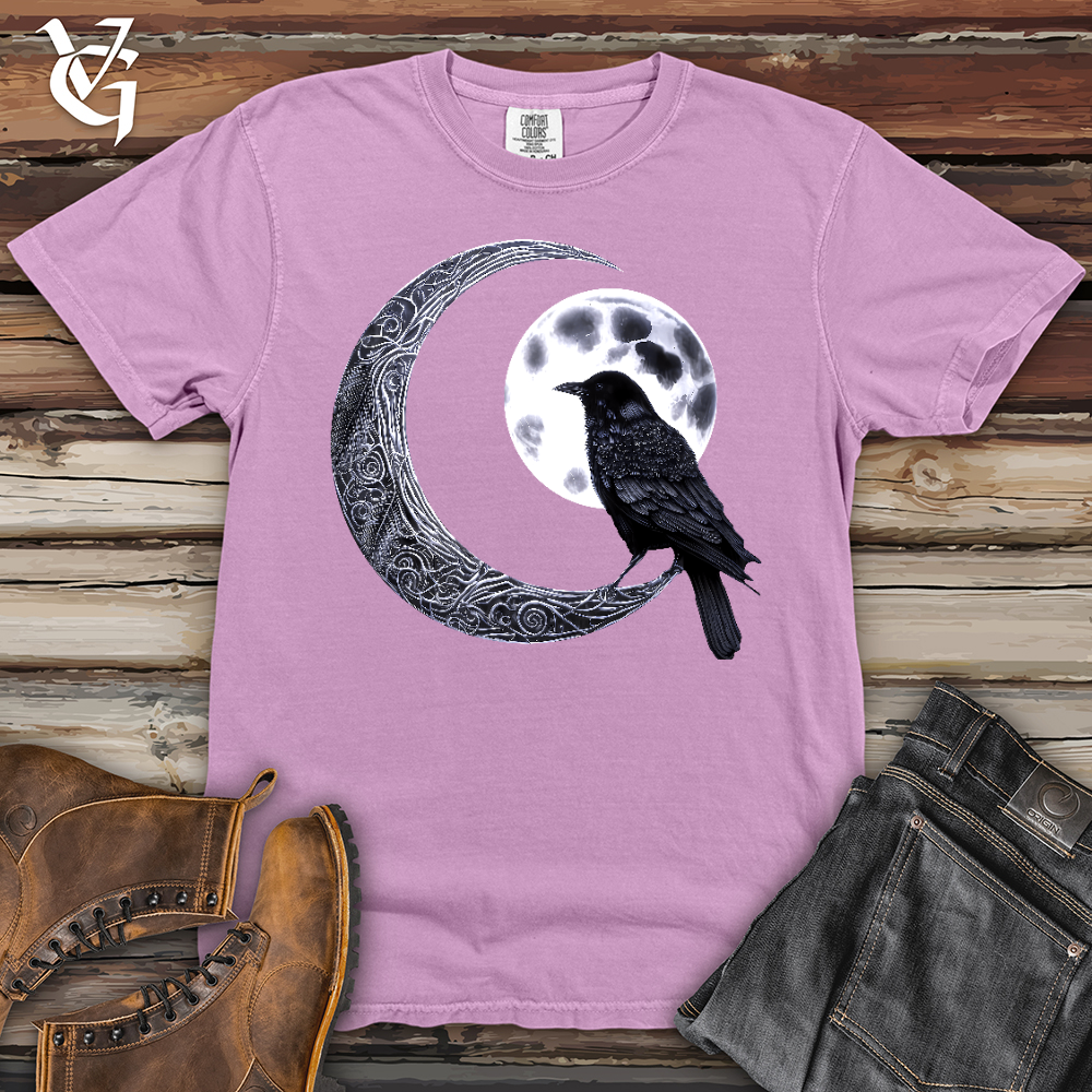 Viking Goods Raven & Moon Negotiations Heavy Cotton Comfort Colors Tee Orchid / L