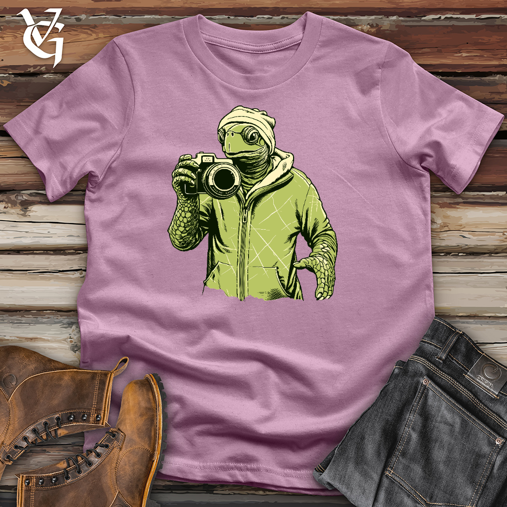 Viking Goods Shell Shutter Cotton Tee Orchid / L