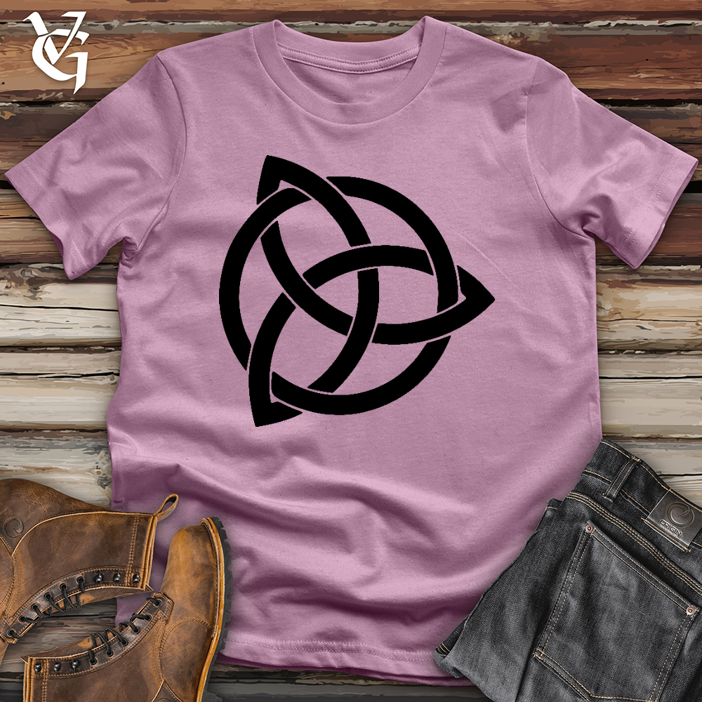 Viking Goods The Celtic Spiral Cotton Tee Orchid / L