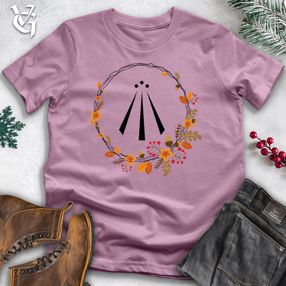 Viking Goods The Seasons of Awen Cotton Tee Orchid / L