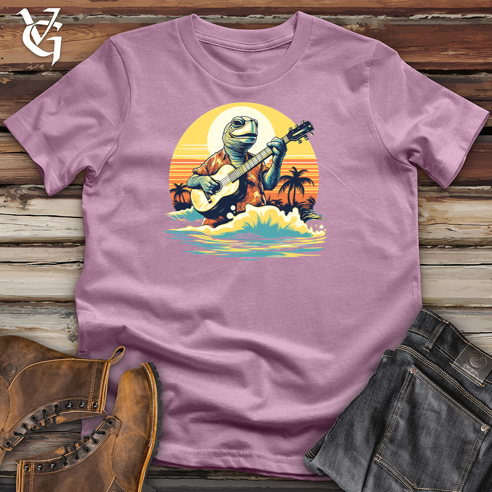 Viking Goods Tropical Turtulele Vibes Cotton Tee Orchid / L