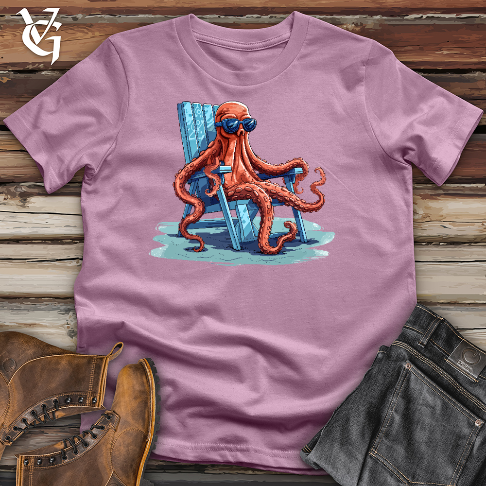 Viking Goods Undercover Octopus Cotton Tee Orchid / L