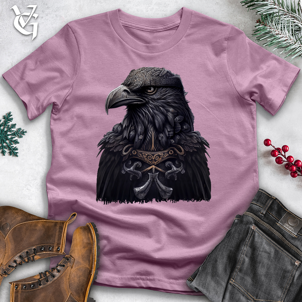 Viking Goods Viking Odin's Raven Cotton Tee Orchid / L