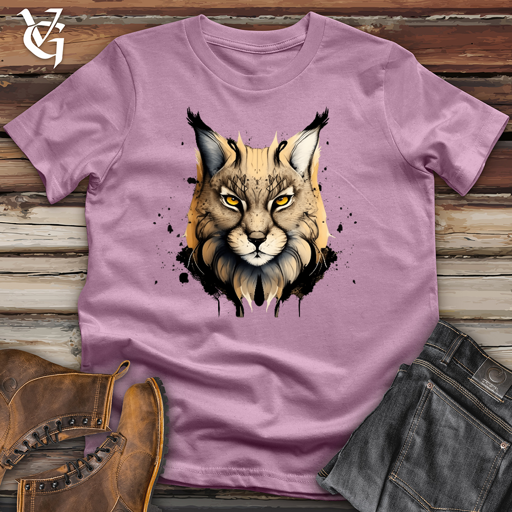 Viking Goods Wild Lynx Cotton Tee Orchid / L