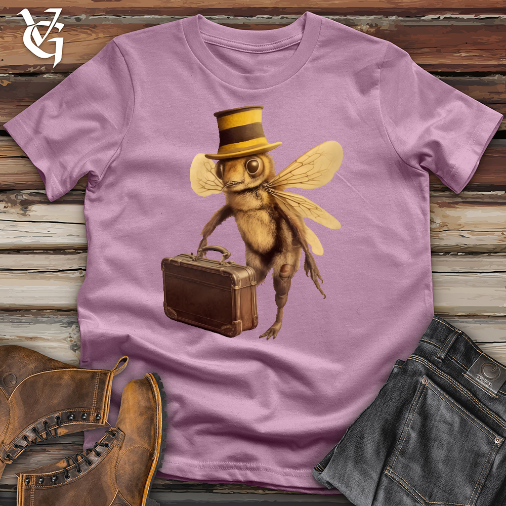 Viking Goods Worker Bee Cotton Tee Orchid / L