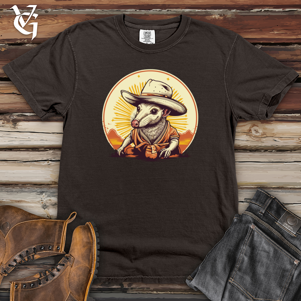 Viking Goods Armadillo Cowboy Outback Tales Heavy Cotton Comfort Colors Tee Pepper / L