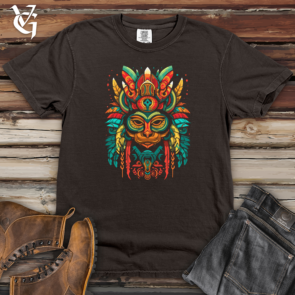 Viking Goods Aztec Spirit Guardian Heavy Cotton Comfort Colors Tee Pepper / L