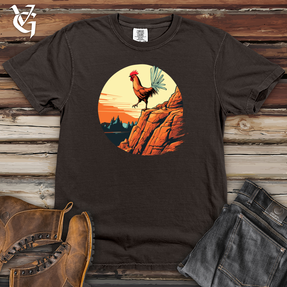 Viking Goods Chicken Cliffs Heavy Cotton Comfort Colors Tee Pepper / L