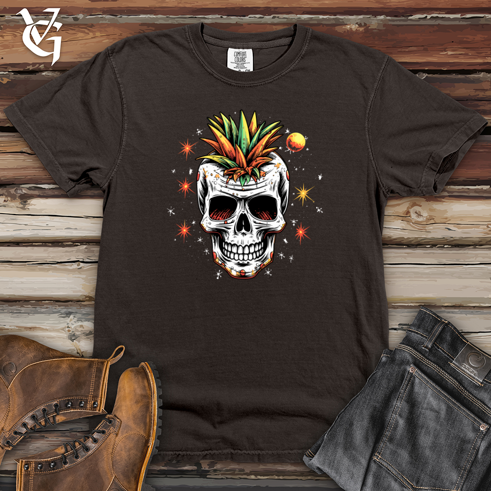 Viking Goods Cosmic Fruit Skull Heavy Cotton Comfort Colors Tee Pepper / L
