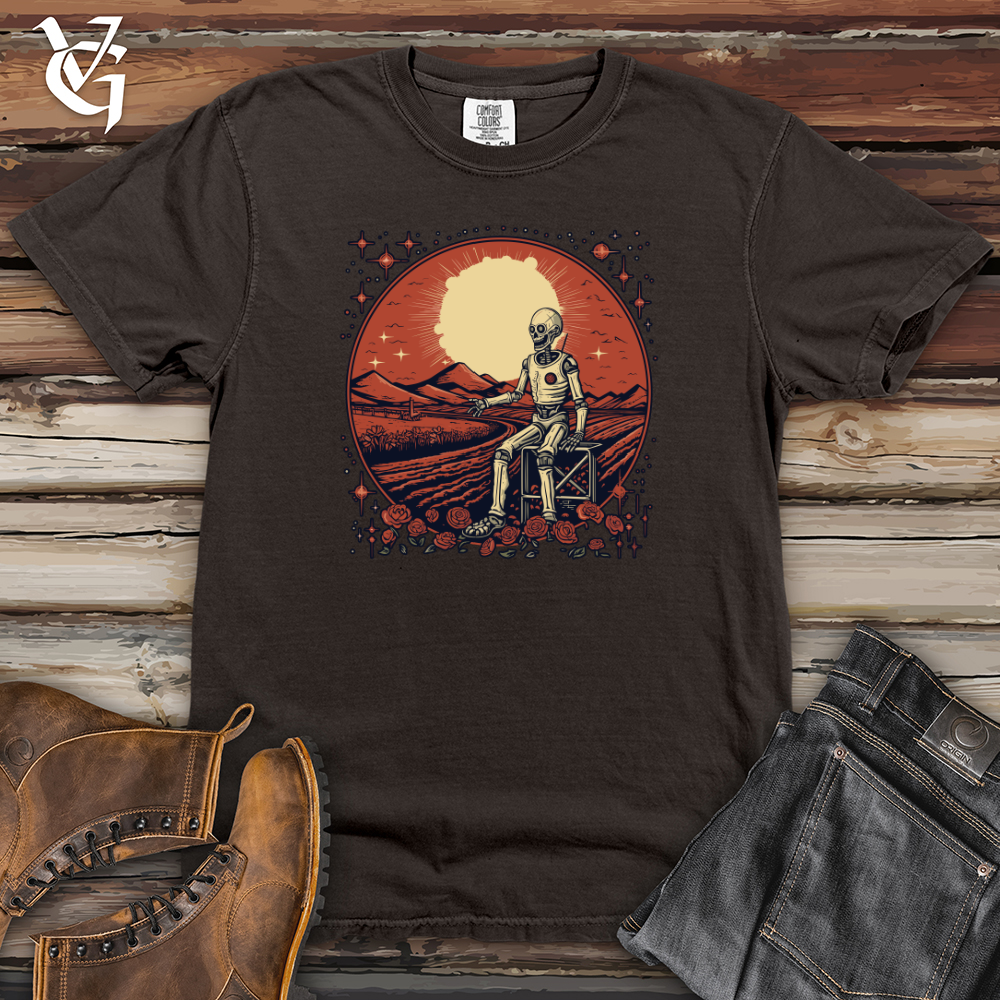 Viking Goods Cosmic Harvest Farmer Heavy Cotton Comfort Colors Tee Pepper / L