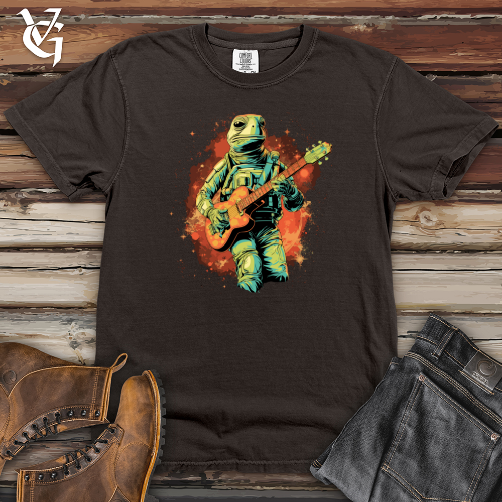 Viking Goods Cosmic Riffs  Heavy Cotton Comfort Colors Tee Pepper / L