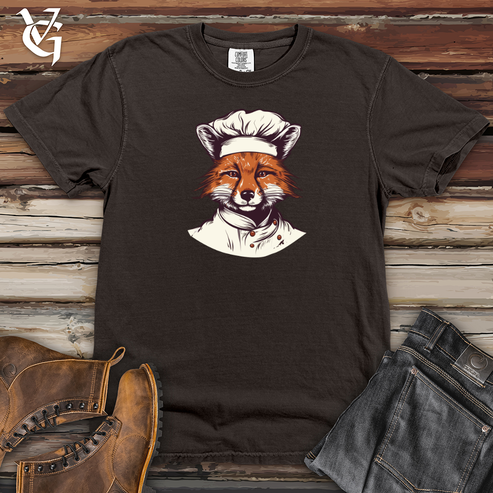 Viking Goods Culinary Whisked Fox Heavy Cotton Comfort Colors Tee Pepper / L