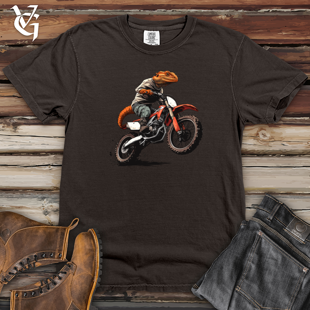 Viking Goods Dragon Biker 02 Heavy Cotton Comfort Colors Tee Pepper / L