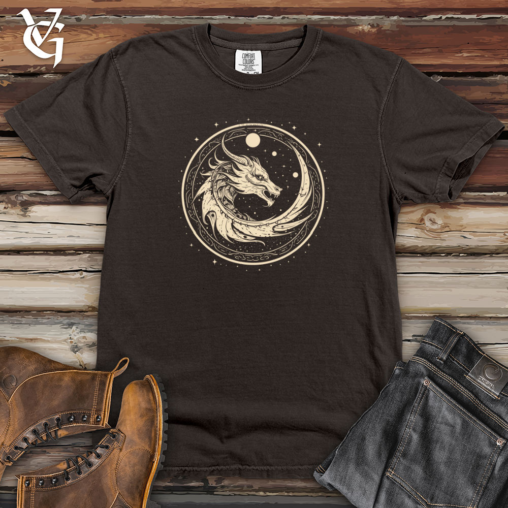 Viking Goods Dragon Celestial Cycle Heavy Cotton Comfort Colors Tee Pepper / L
