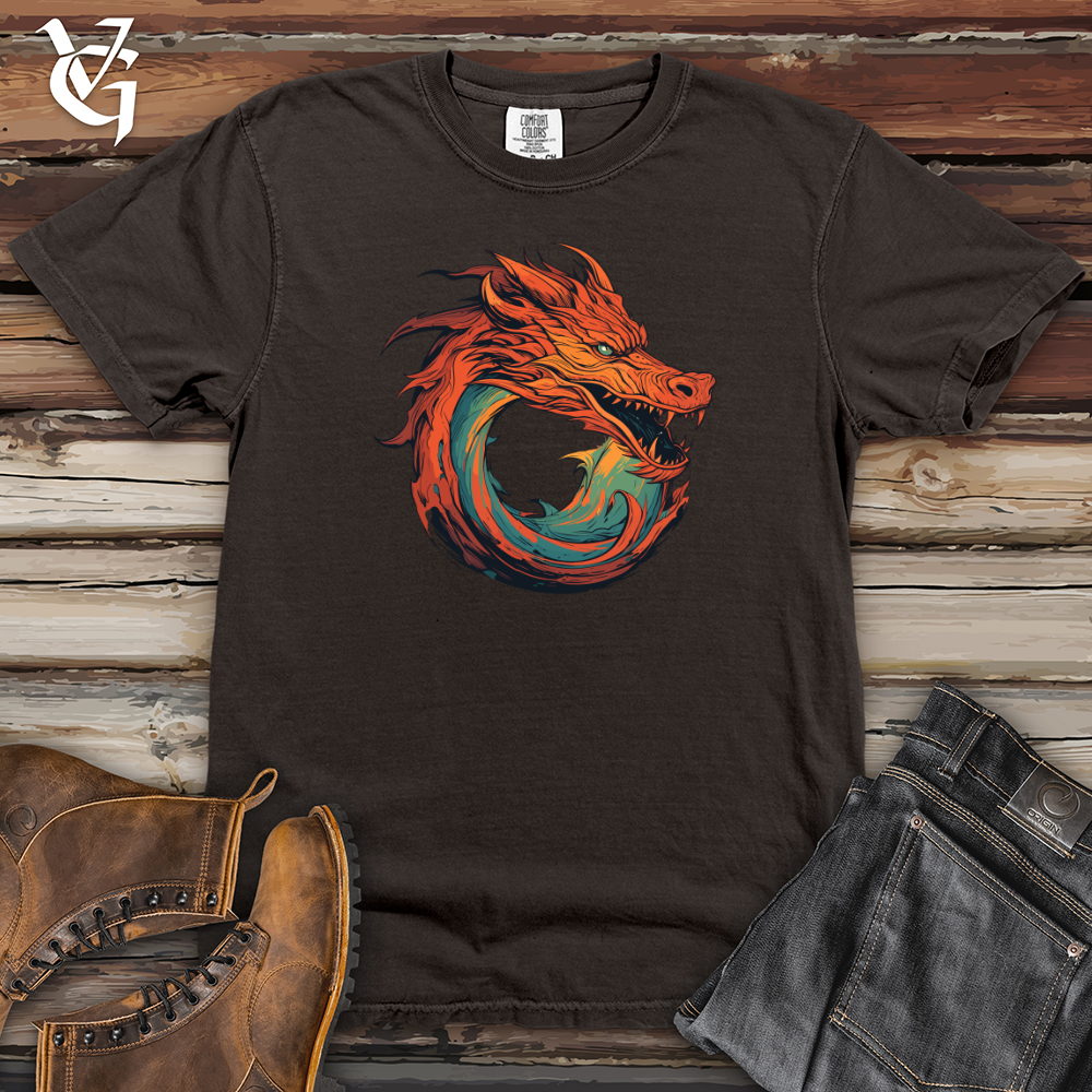 Viking Goods Dragon Whirlwind Fury Heavy Cotton Comfort Colors Tee Pepper / L