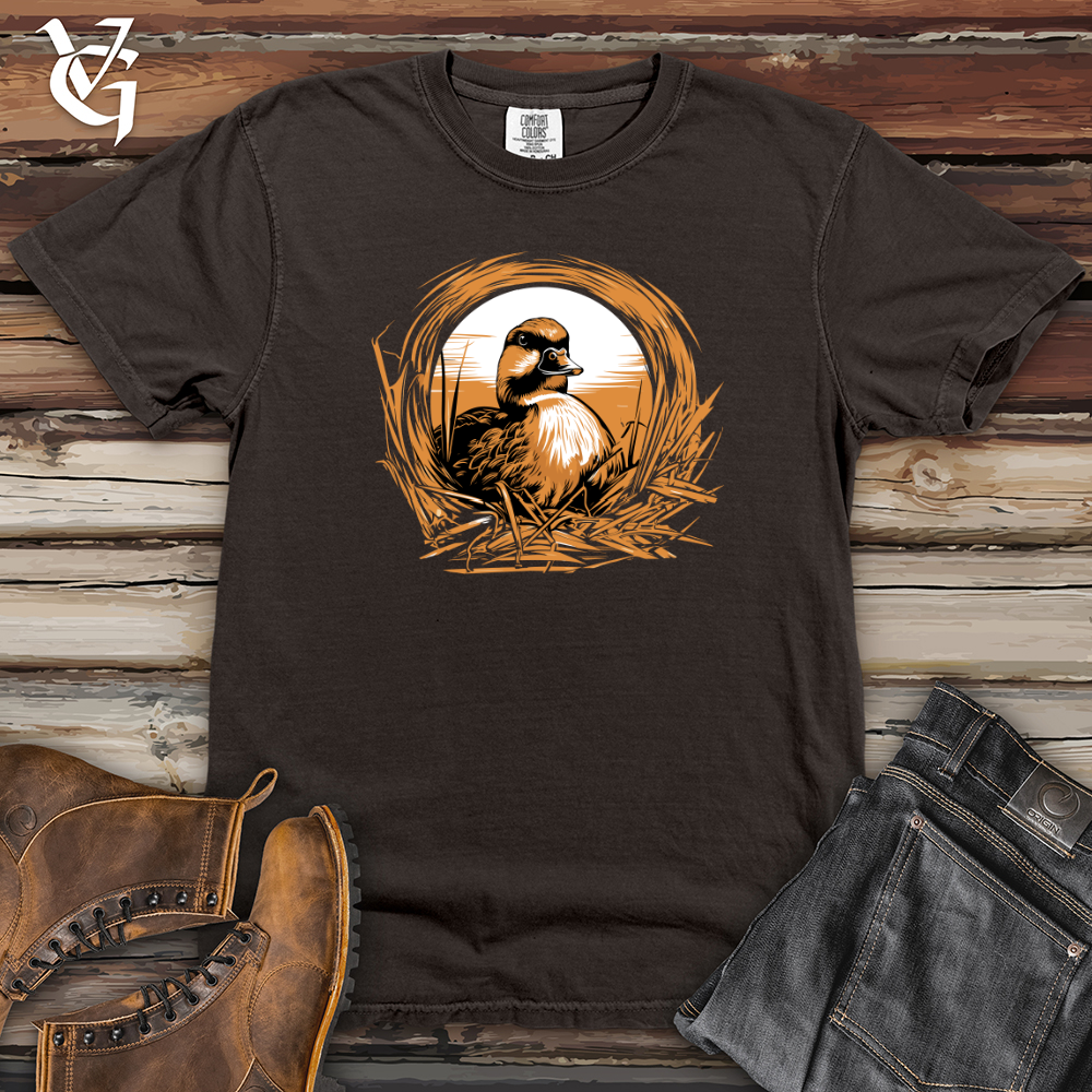 Viking Goods Duck Blind Blend In Heavy Cotton Comfort Colors Tee Pepper / L