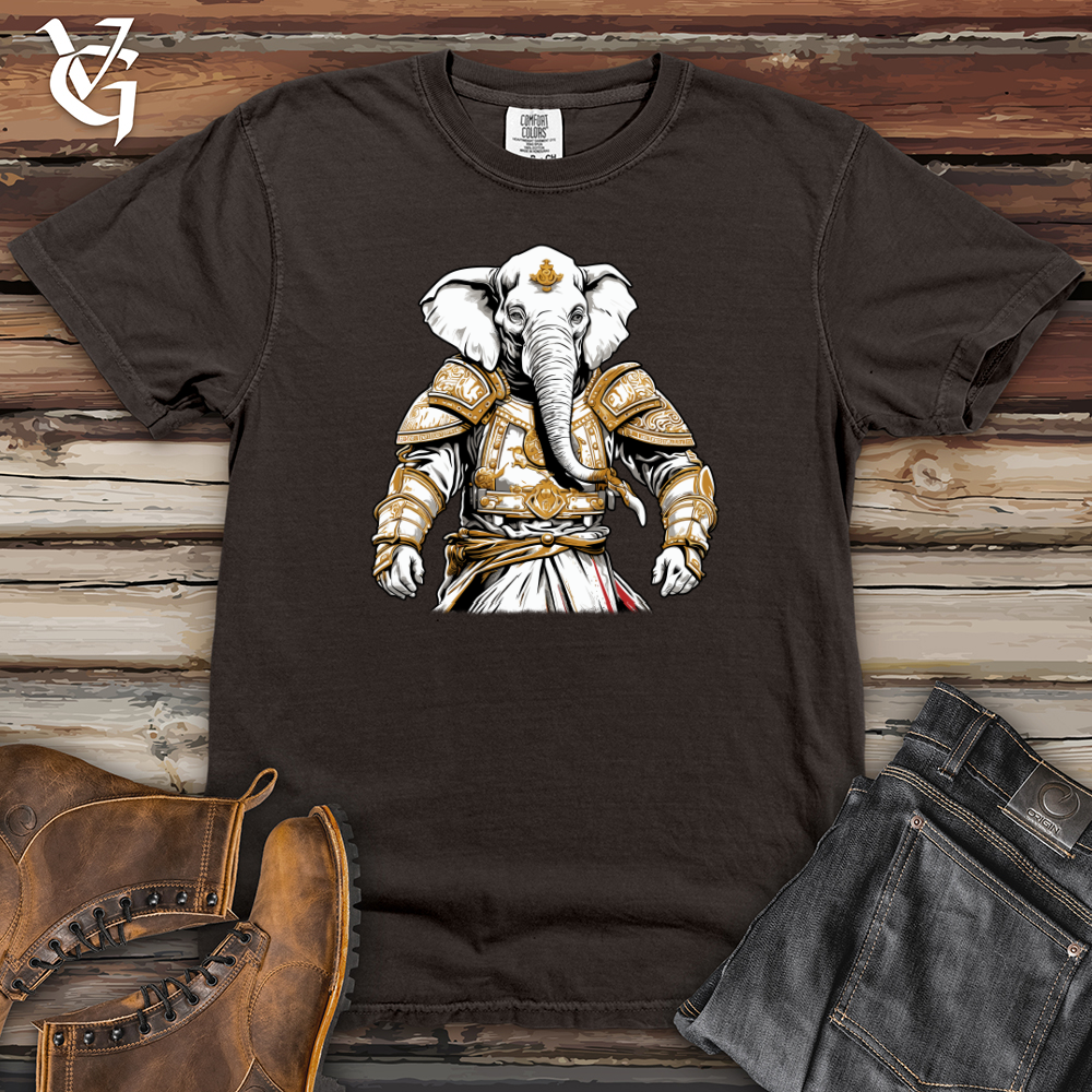 Viking Goods Elephant Regal Majesty Heavy Cotton Comfort Colors Tee Pepper / L