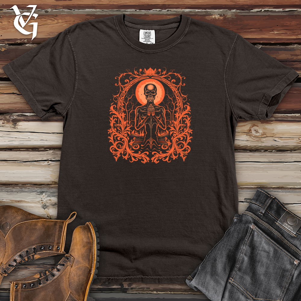 Viking Goods Enigmatic Peach Sorcerer Heavy Cotton Comfort Colors Tee Pepper / L