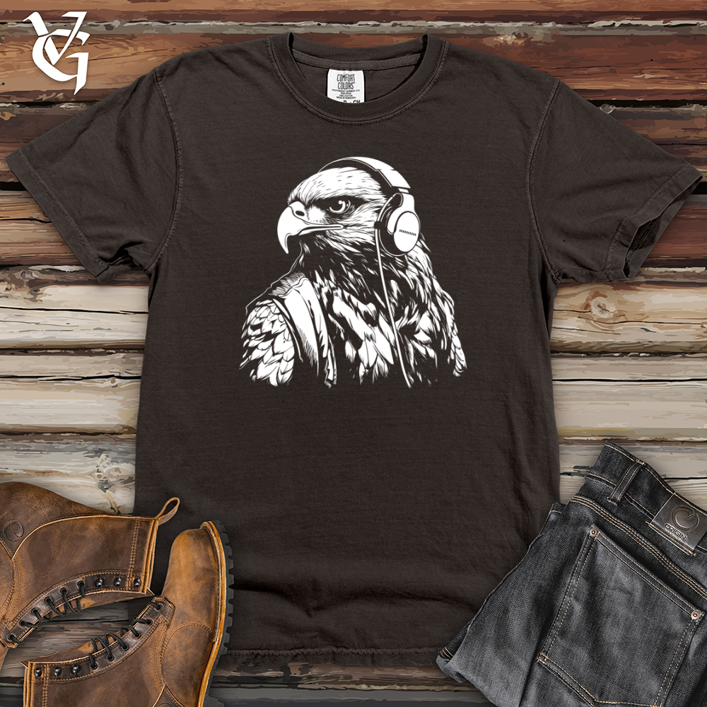 Viking Goods Falcon Sound Check Heavy Cotton Comfort Colors Tee Pepper / L