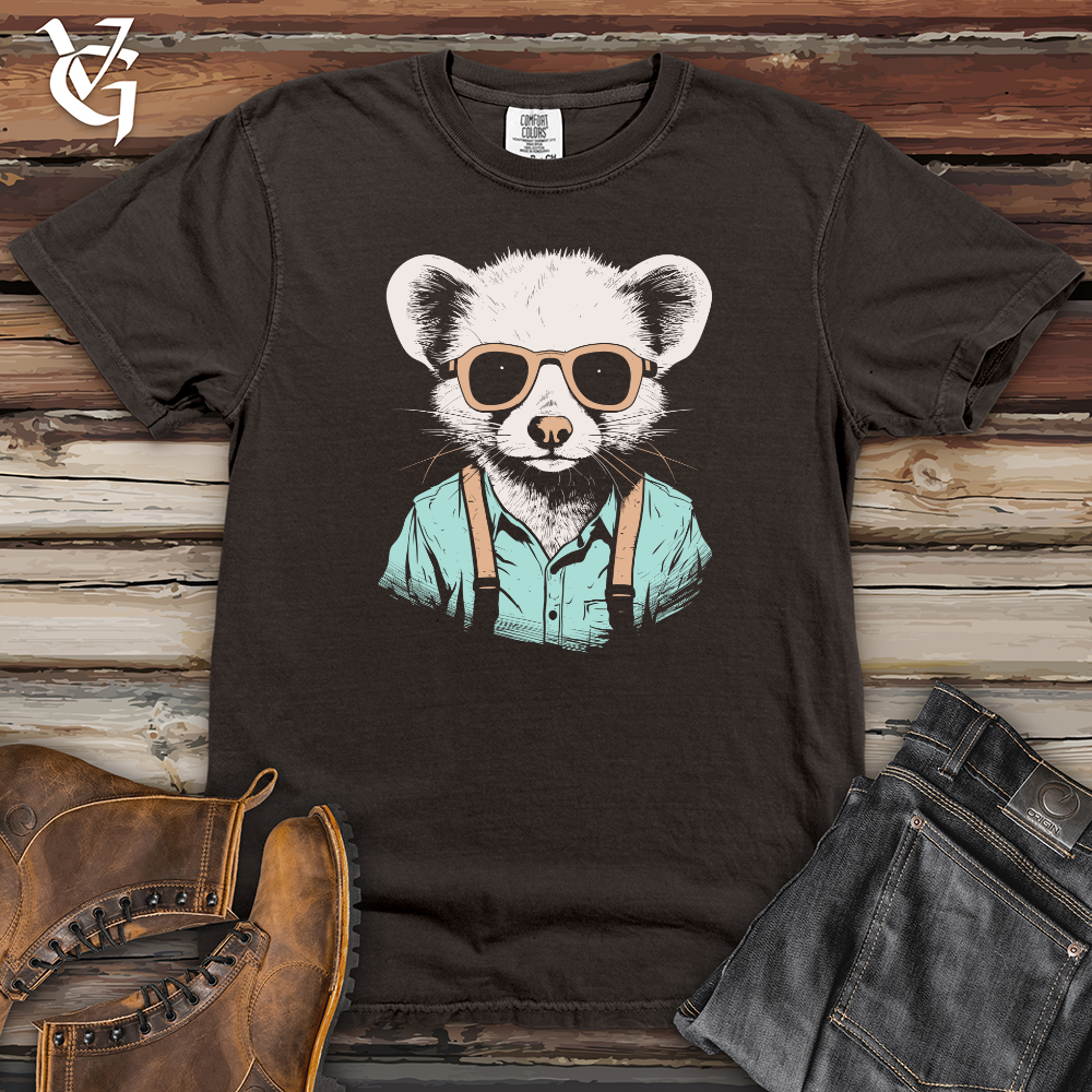 Viking Goods Ferret Fashion Heavy Cotton Comfort Colors Tee Pepper / L