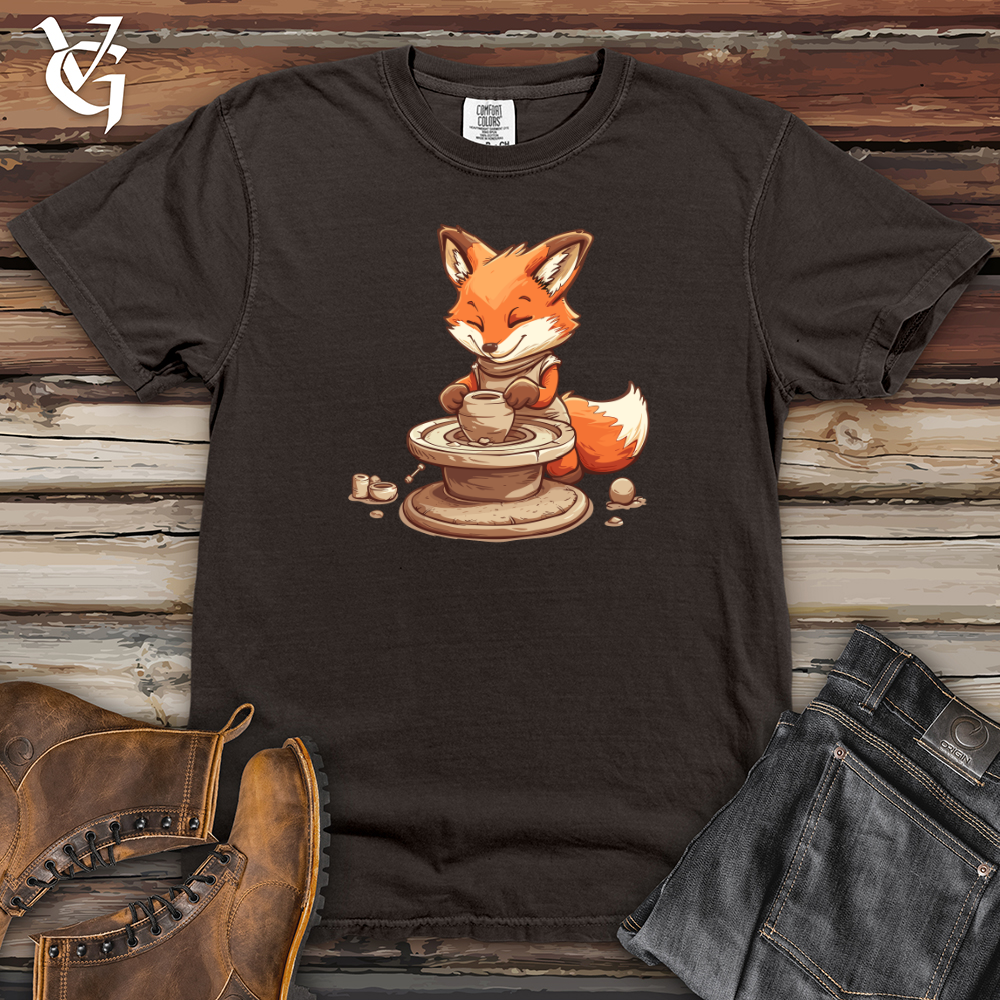 Viking Goods Fox Potter Craft Heavy Cotton Comfort Colors Tee Pepper / L
