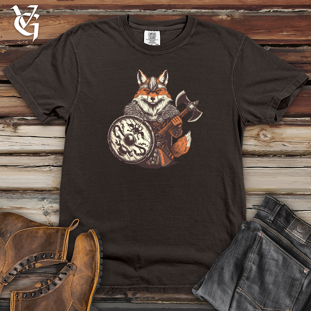 Viking Goods Fox Viking Courage Heavy Cotton Comfort Colors Tee Pepper / L