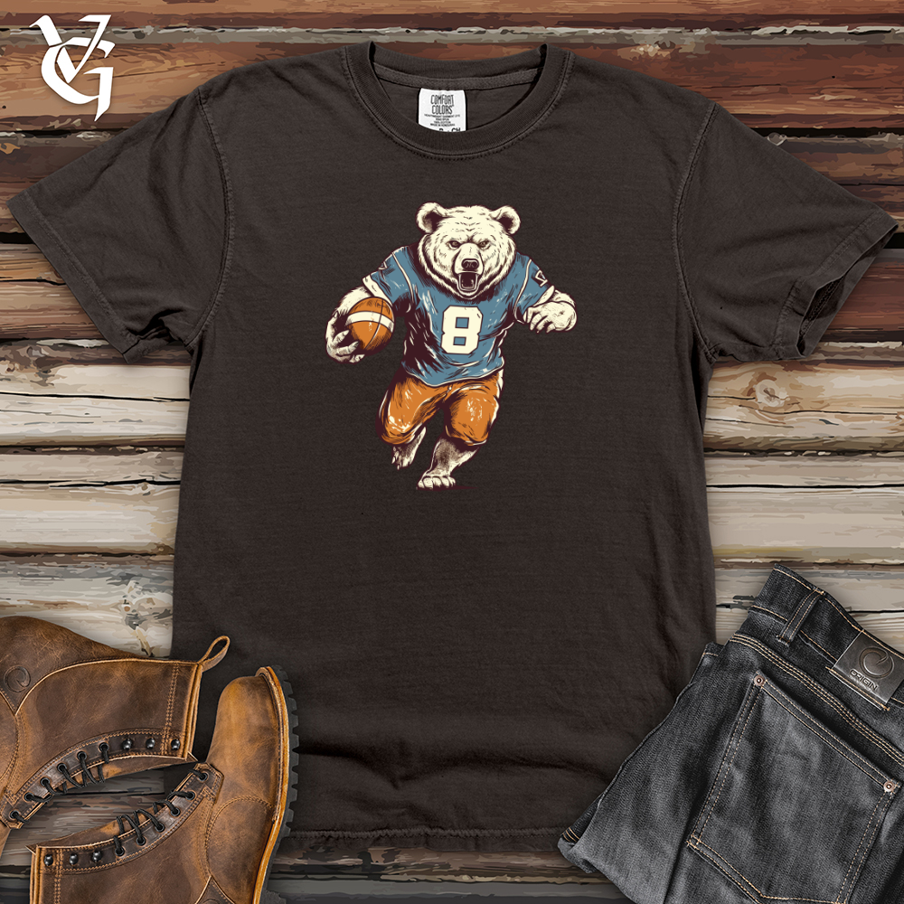 Viking Goods Gridiron Grizzly Heavy Cotton Comfort Colors Tee Pepper / L