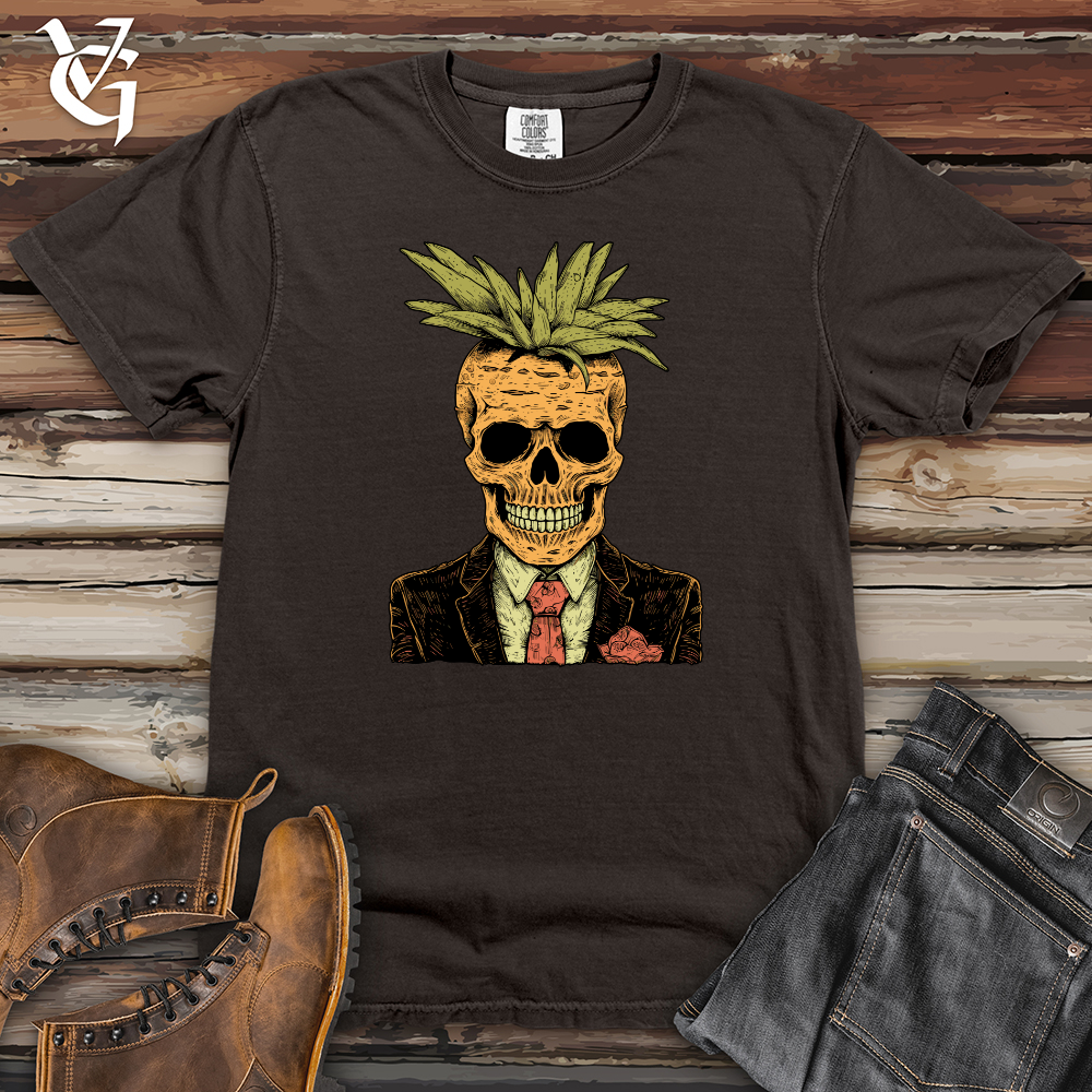 Viking Goods Grunge Pineapple Mischief Heavy Cotton Comfort Colors Tee Pepper / L