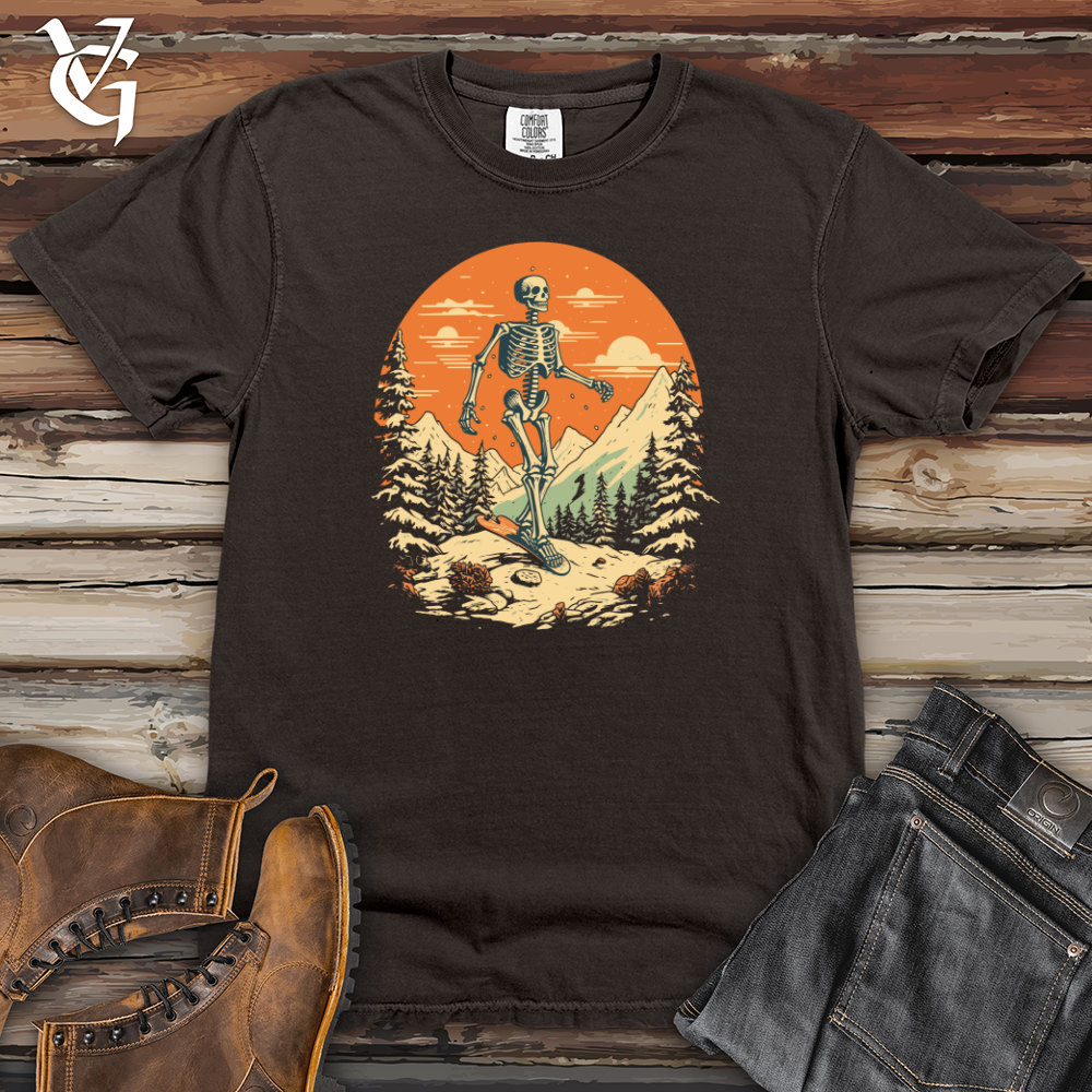 Viking Goods Grunge Snow Hiker Heavy Cotton Comfort Colors Tee Pepper / L