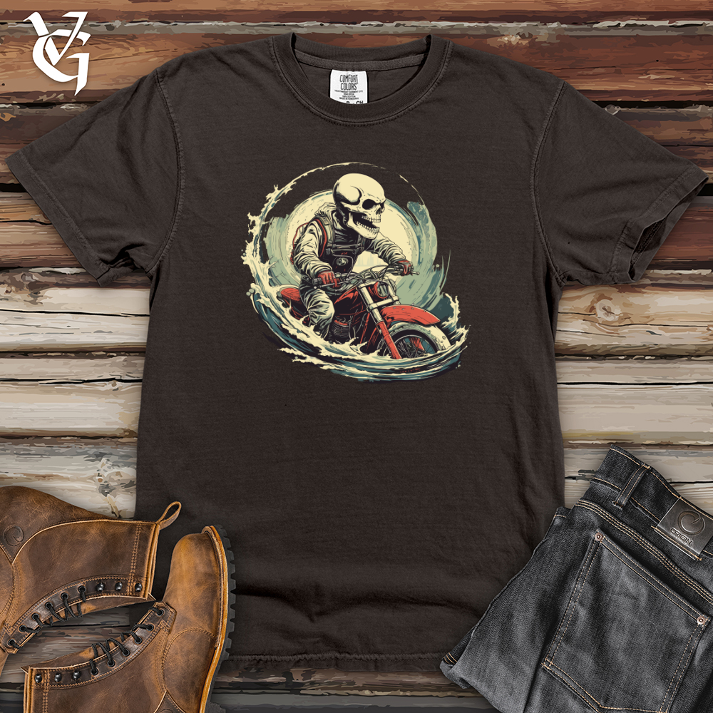 Viking Goods Grunge Whale Dive Heavy Cotton Comfort Colors Tee Pepper / L