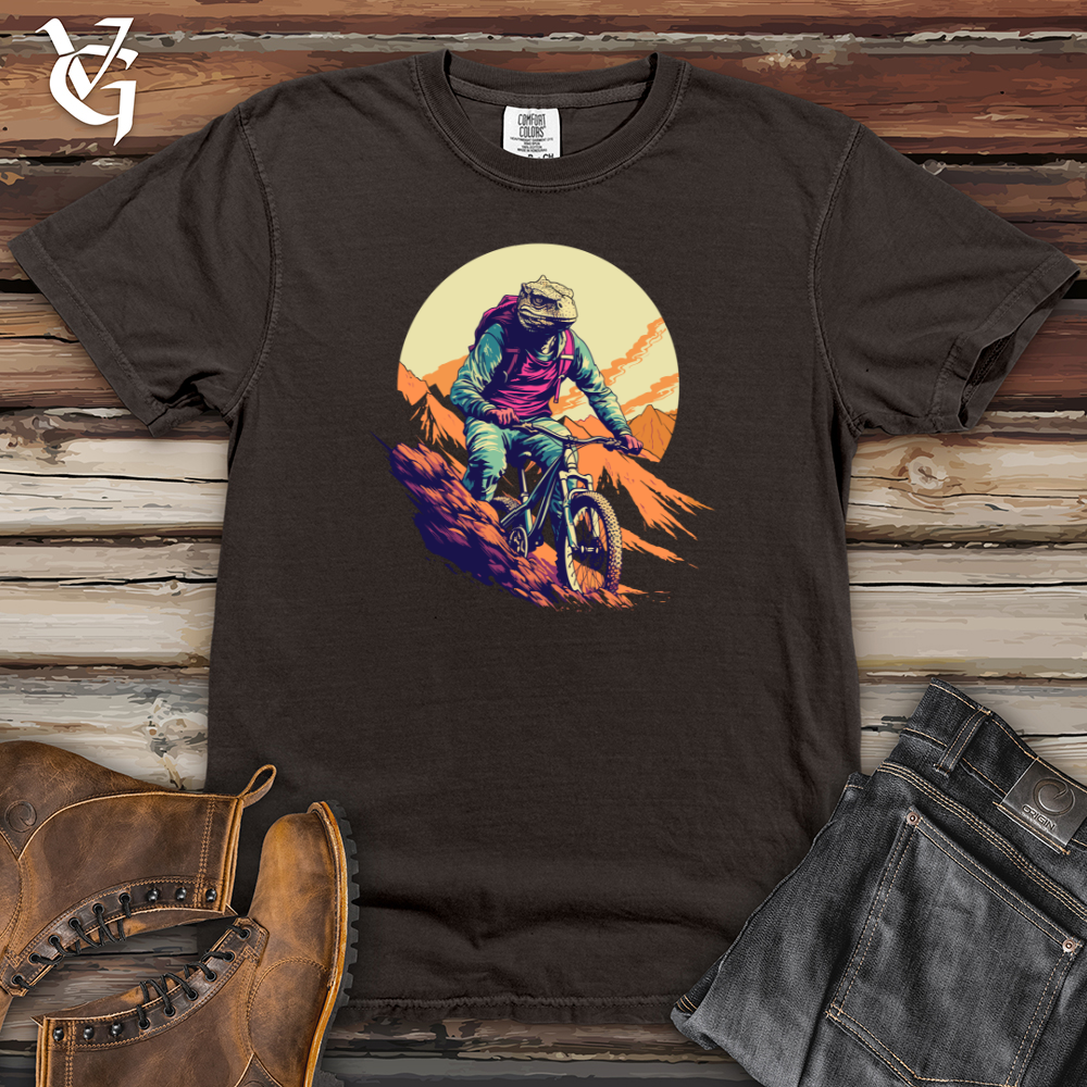 Viking Goods Iguana Mountain Biking Heavy Cotton Comfort Colors Tee Pepper / L