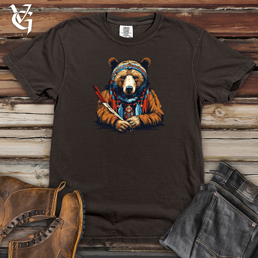 Viking Goods Inkclawed Bear Heavy Cotton Comfort Colors Tee Pepper / L