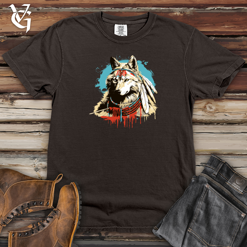 Viking Goods Inky Howl Heavy Cotton Comfort Colors Tee Pepper / L