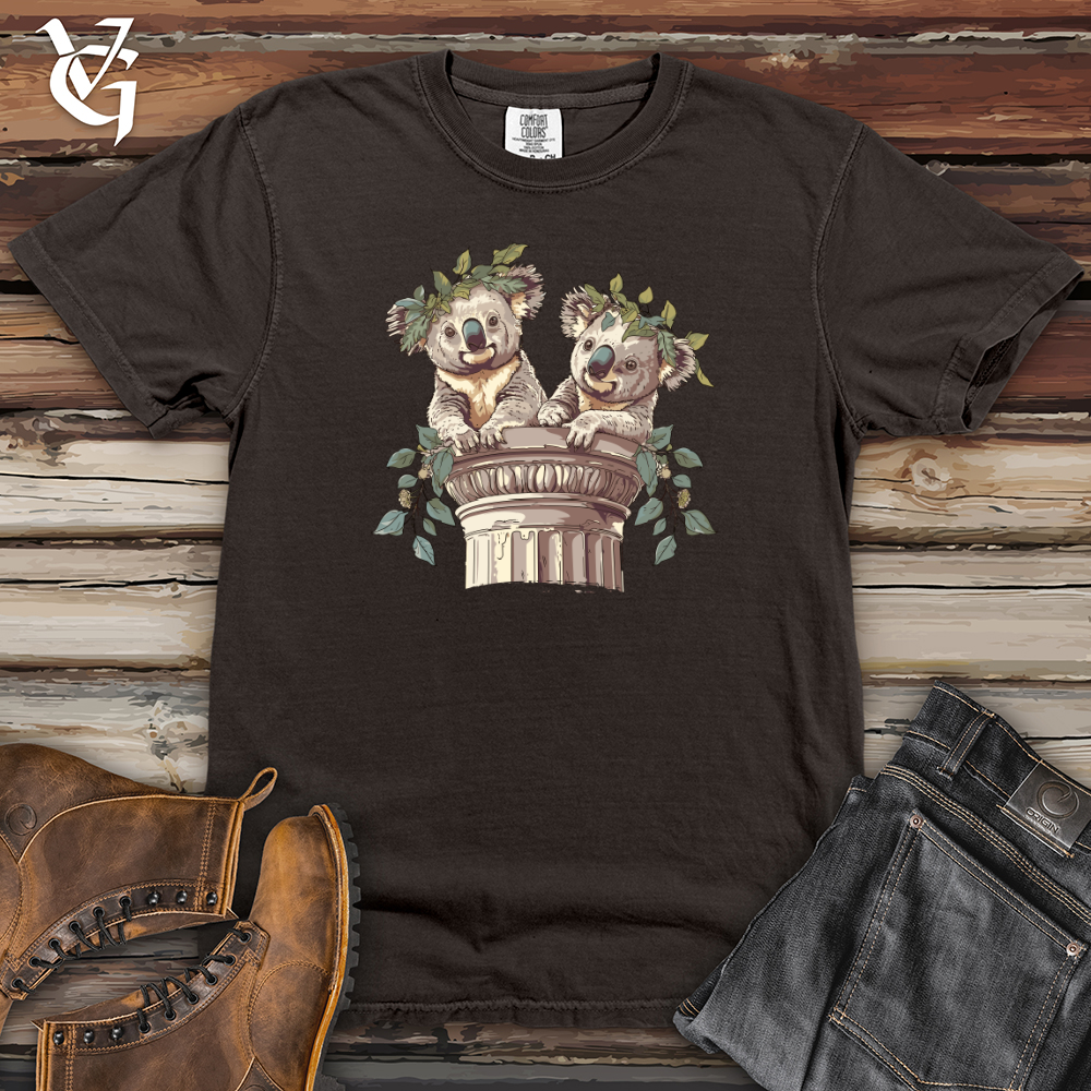 Viking Goods Koala Laurel Twins Heavy Cotton Comfort Colors Tee Pepper / L