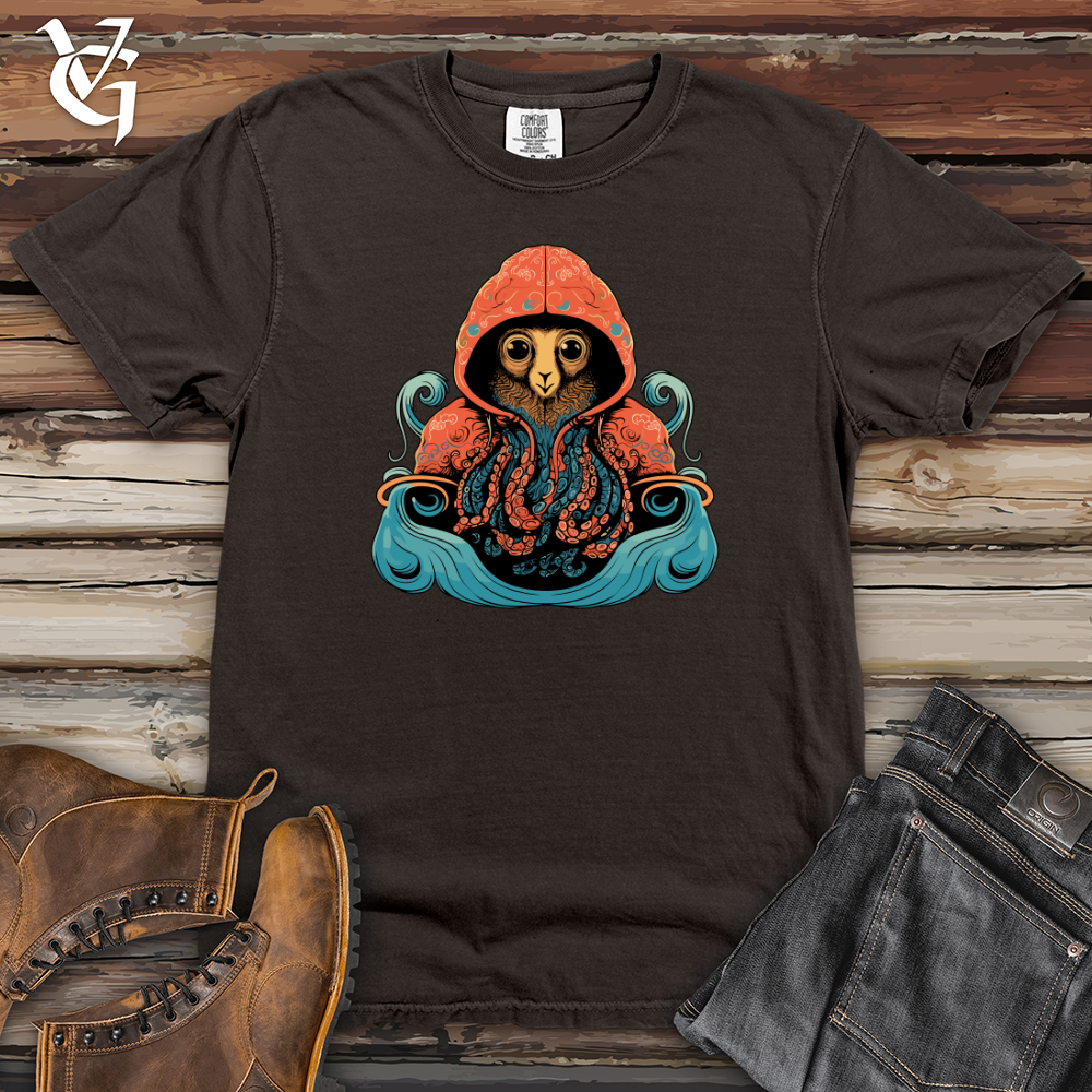 Viking Goods Llama Octopus Fusion Heavy Cotton Comfort Colors Tee Pepper / L