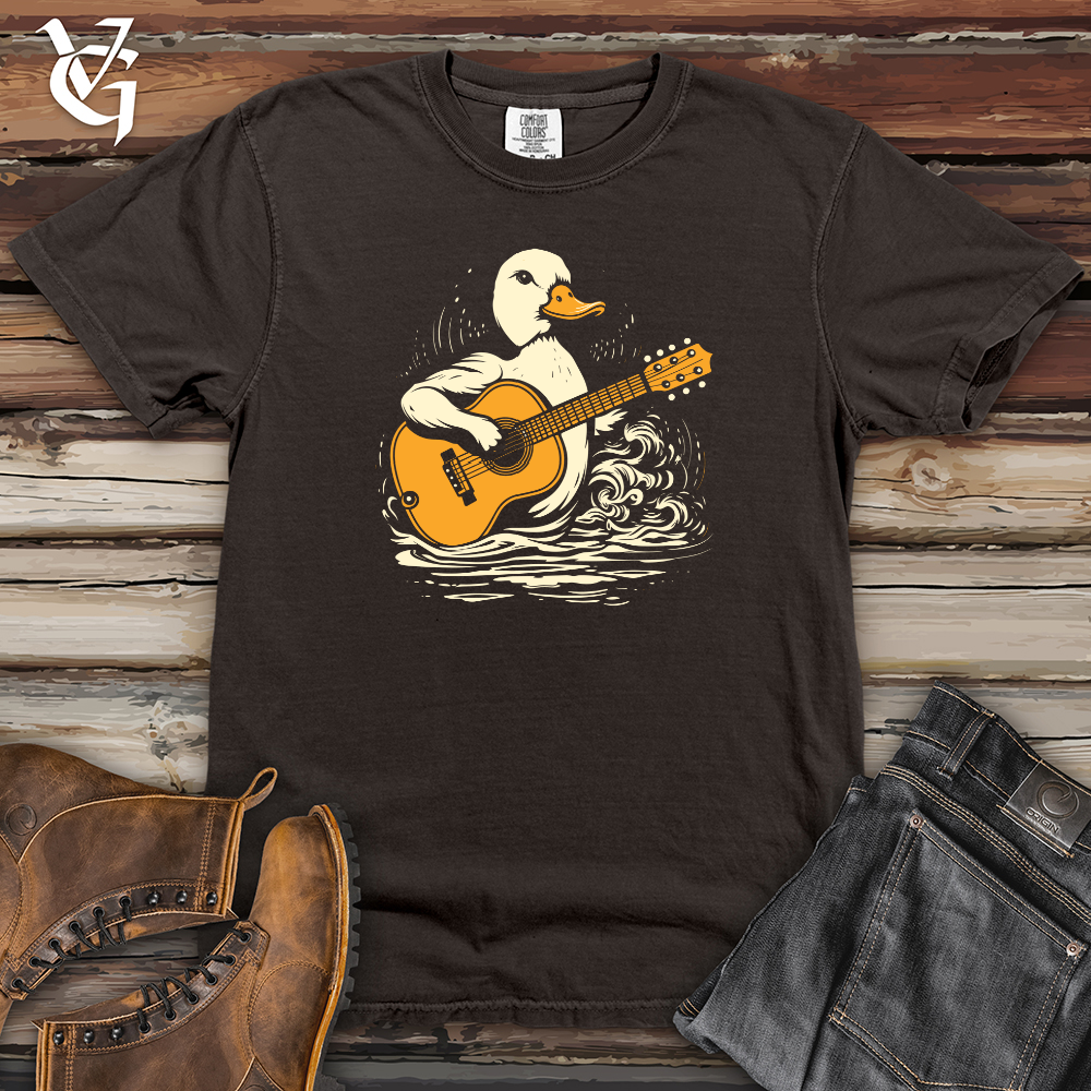 Viking Goods Melodic Mallard Heavy Cotton Comfort Colors Tee Pepper / L